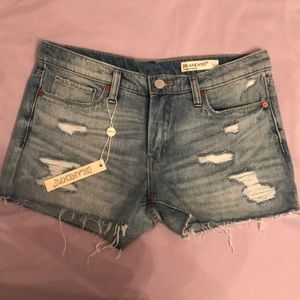 NWT BlankNYC Tomboy Distressed Jean Shorts